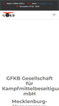 Mobile Screenshot of gfkb-mv.de